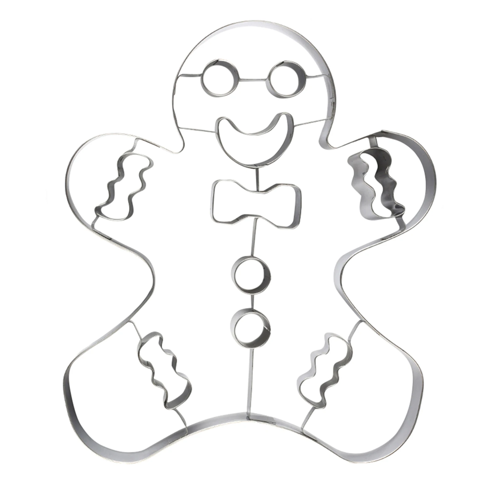 

Figure DIY Cookie Baking Mould Easy Cleaning Smooth Edges Mould for Women Men Children Baking C44