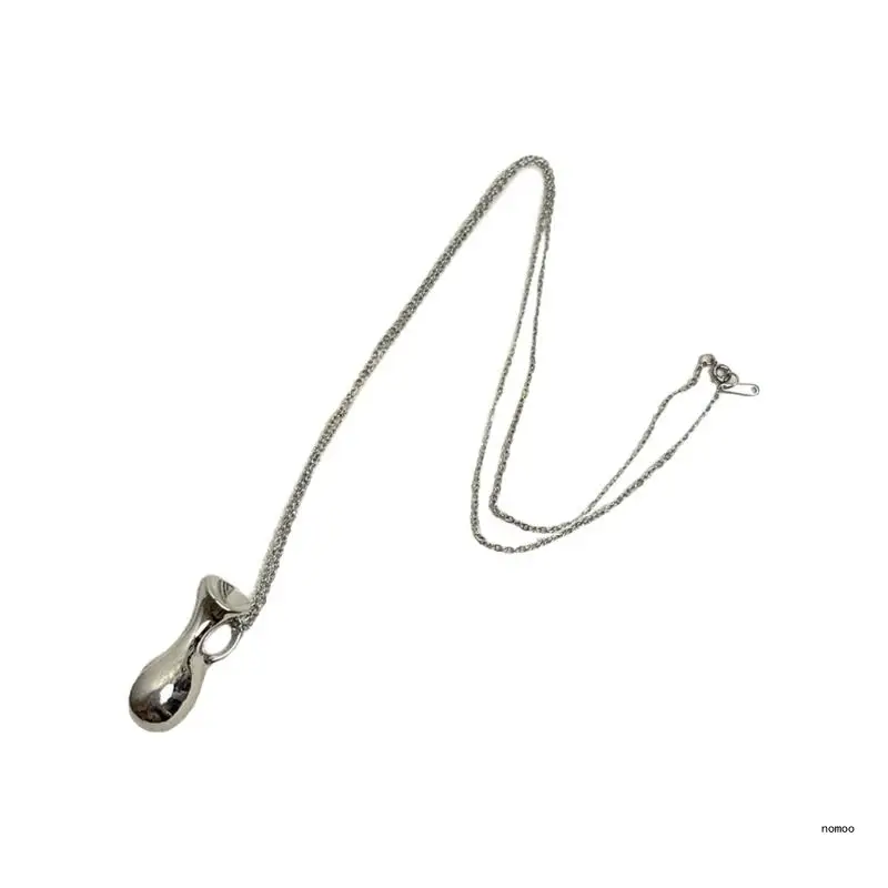 Модная цепочка для свитера с привлекательной подвеской в ​​виде бутылки водой