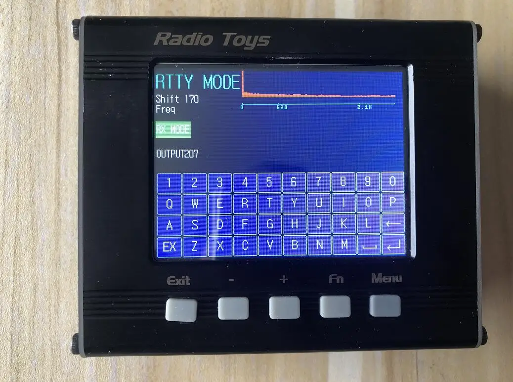 CW RTTY PSK DMR тренажер для тренировки кодов CWKEYER игрушечные рации с функцией