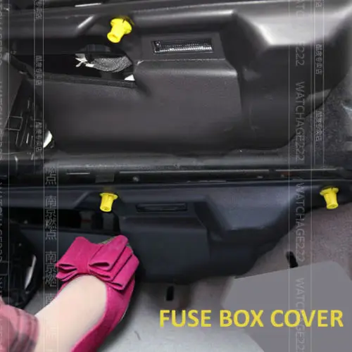 

FIT FOR 2013 FORD KUGA ESCAPE FUSE BOX CASE COVER SPILLPLATE PROTECTIVE LID