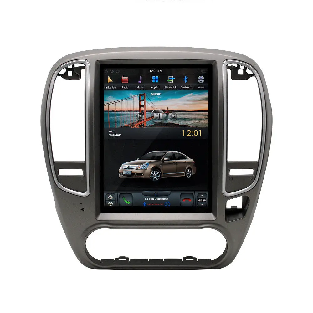 

10.4" tesla style vertical screen android 9.0 Six core Car video radio Navigation for Nissan Bluebird Sylphy Almera