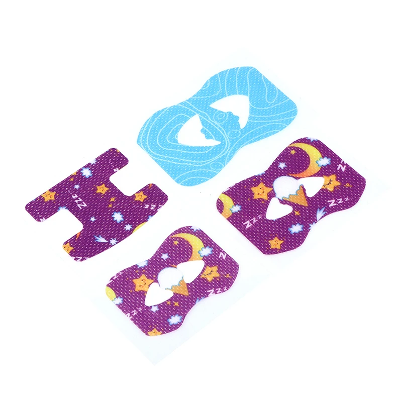 20 шт./коробка наклейки против храпа для детей и взрослых