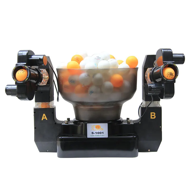 

HUIPANG S1001 Automatic table tennis serve robot Two service heads.Two exits.Ping Pong Robot