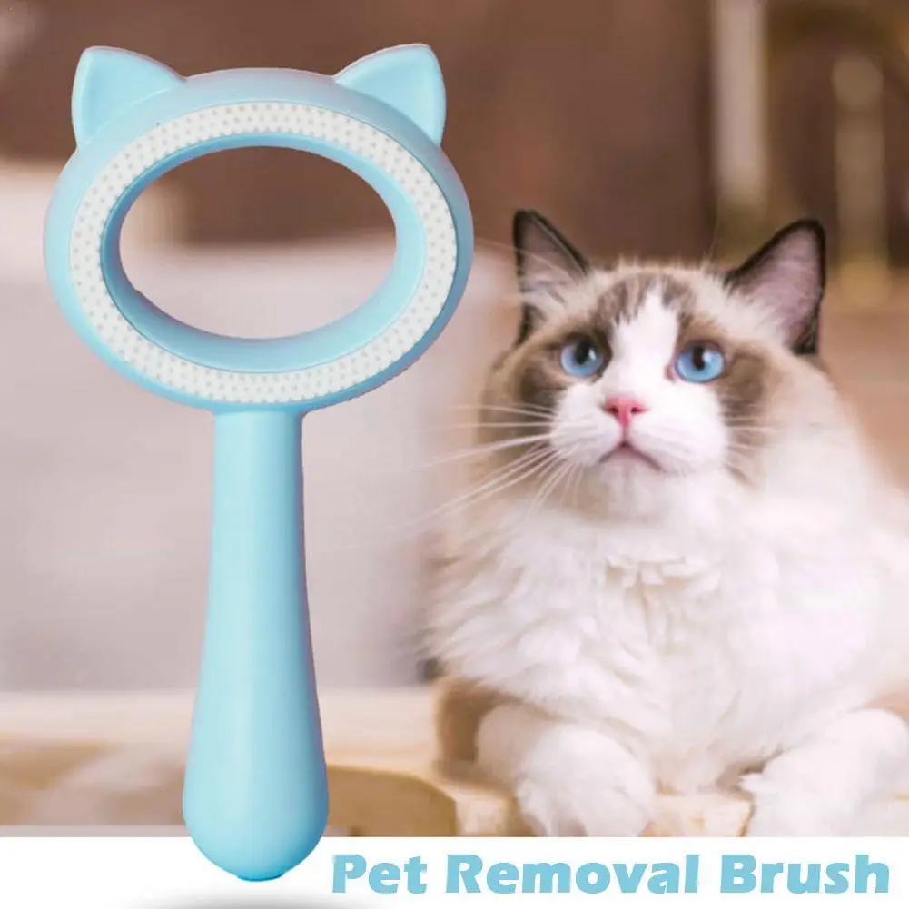 

Pet Hair Removal Comb Grooming Shedding Tools Puppy Hair Trimmer Pet Hair Combs Cleaner Shedding Supplies J3p3