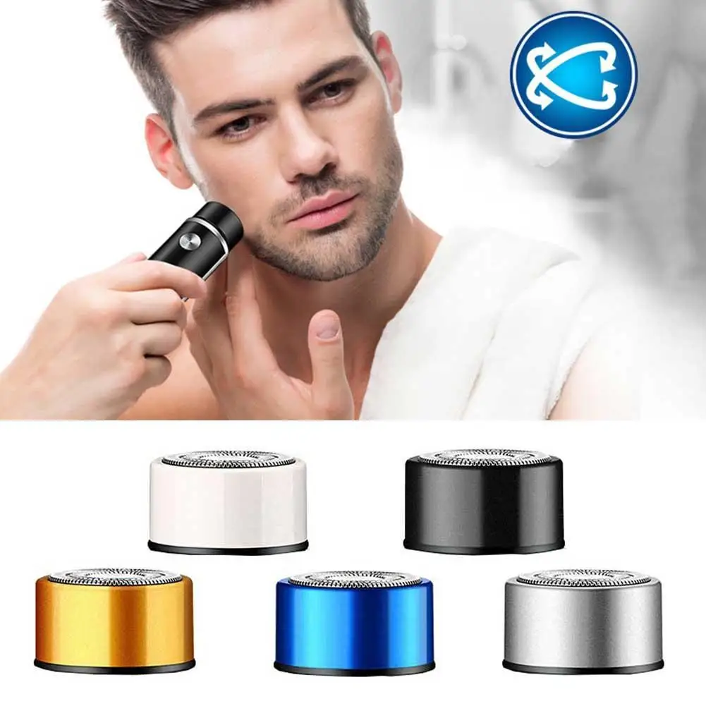 Head Replacement Portable Color Trimmer Dry Round 5 Universal Shav Head Men Rotary Wet Beard And G4p2