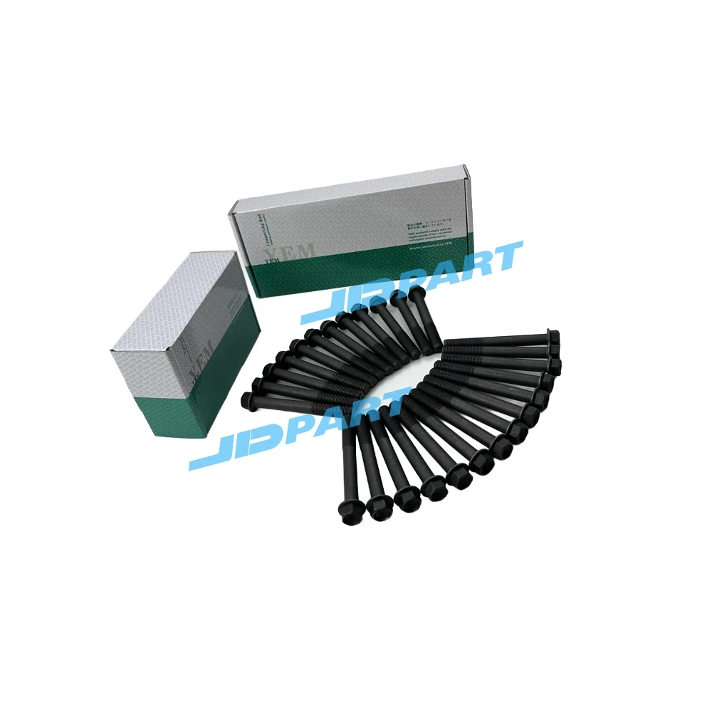 Хорошее качество новый болт головки блока цилиндров H06C для деталей двигателя Hino