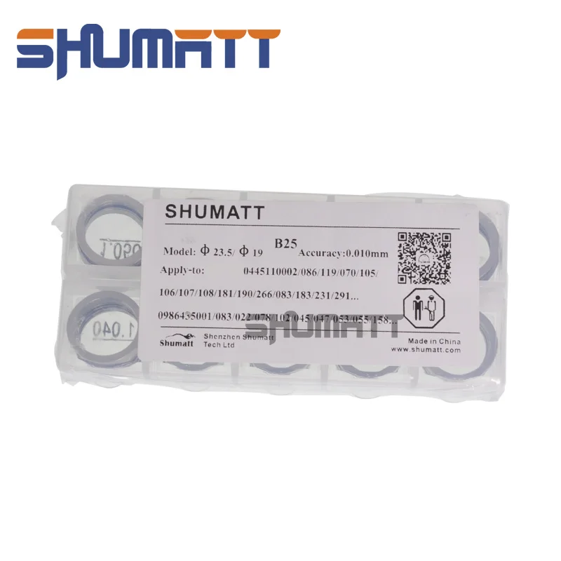 

100PCS China Made New B25 Fuel Injector Adjust Washer Shim For Diesel Engine