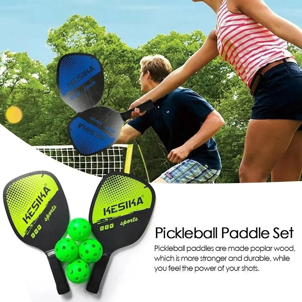 

Pickle Paddles Rackets Set Pickleball Balls with Carrying Bag For Men Women Racquet Rackets 4 Pickleballs Balls Racquet Bag