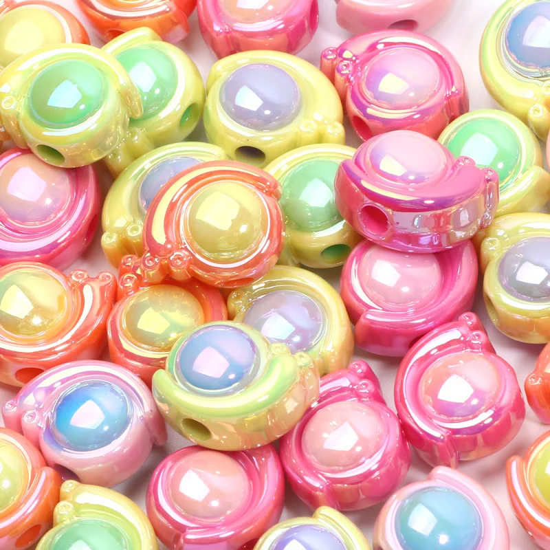 10 шт., акриловые бусины для ювелирных изделий, 14 х19 мм