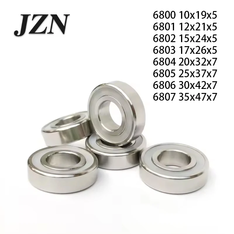 

Подшипник JZN нержавеющая сталь 6800 6801 6802 6803 6804 6805 6806 6807 2RS ZZ