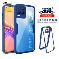 360 all inclusive case for oppo realme 8 pro cover shockproof case for oppo realme 8 8i realme8 sided film protective shell