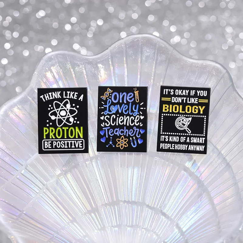 Знания науки эмалированная булавка математика биология генная формула брошь