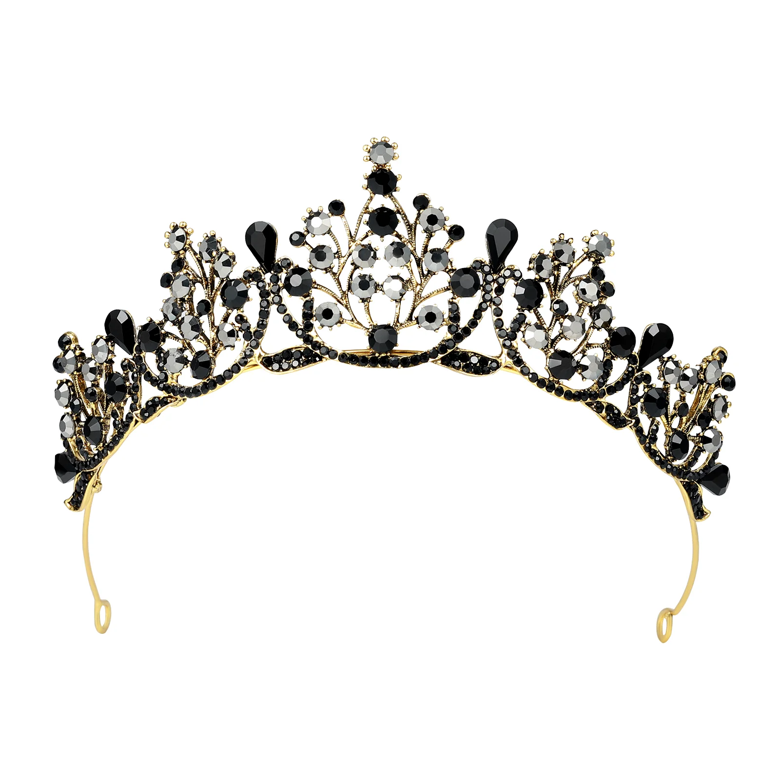 

Accessories Retro Crown Headwear Wedding Headband Dress Rhinestone Baroque Wedding Hair Miss Headband