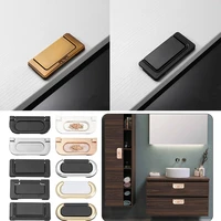 modern aluminum alloy door handle luxury hidden door knob drawer pulls cupboard tatami wardrobes home kitchen furniture hardware