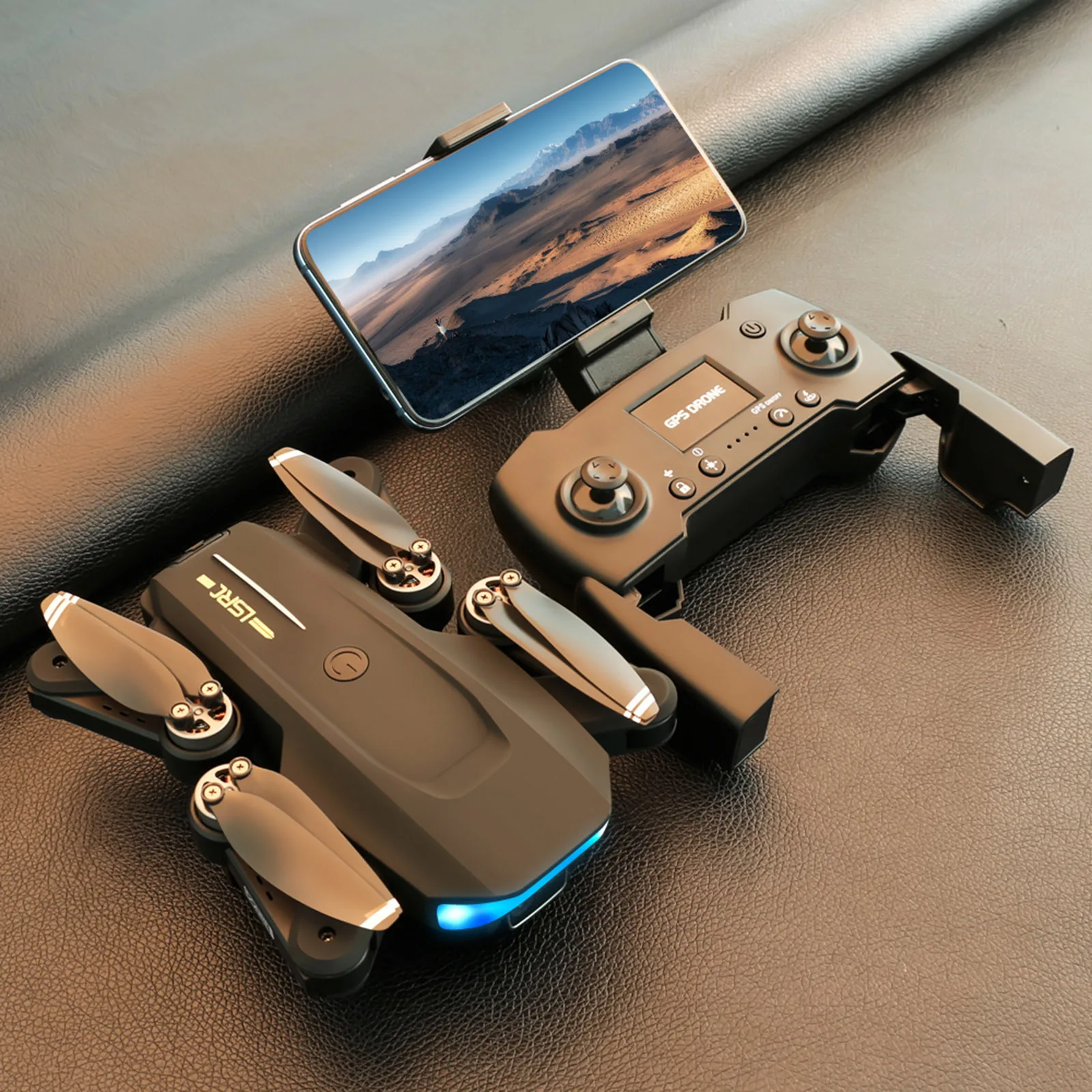 

Remote Control Quadcopter Aircraft 5G WiFi EIS Foldable Quadcopter 6K Camera 4CH 6-axis Gyroscope GPS RC Drone