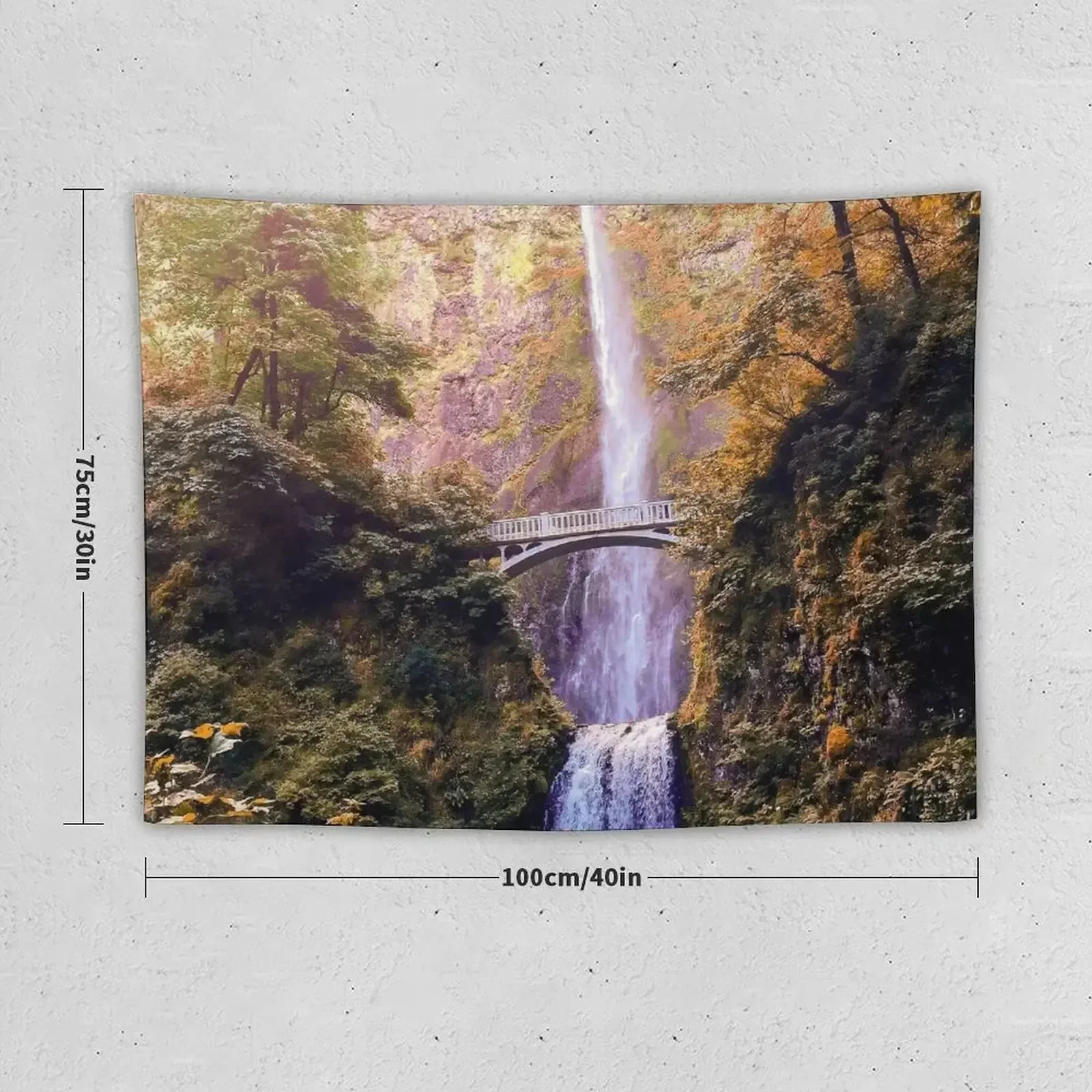 Осенний гобелен Multnomah декоративные настенные фрески товары для дома