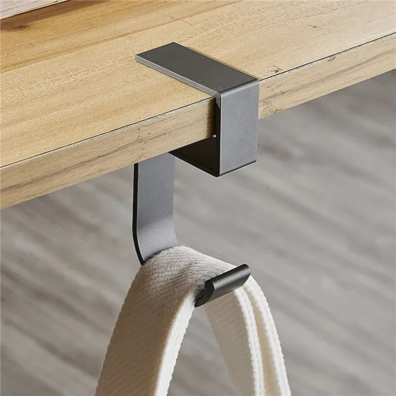 

MOONBIFFY Многофункциональные алюминиевые крючки для стола