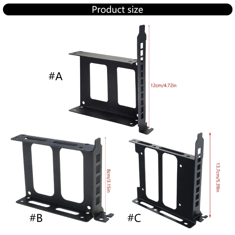 Металлический монтажный кронштейн SSD HDD с вентилируемой конструкцией для