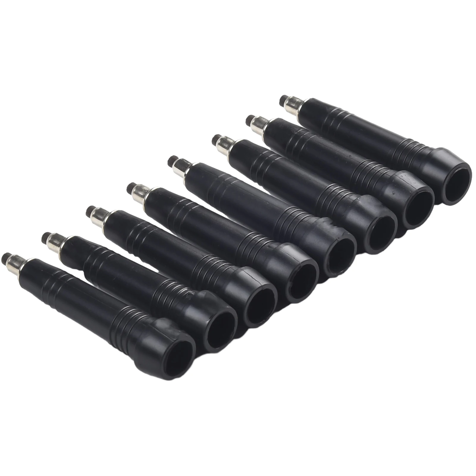 

Part Trekking Pole Tip 8pcs Accessories Black Climb Crutch High Strength Plastic Stick Tips Tungsten Carbide New