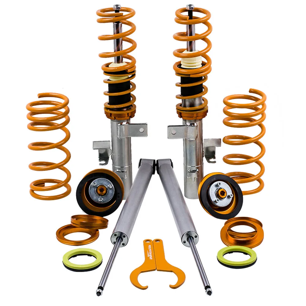 

Регулируемая пружина подвески Coilover для двигателя Ford Focus C-Max C214 2003-2010 для MK2 Mk II 2,5 ST CMax MK1 1,6 1,8 2,0
