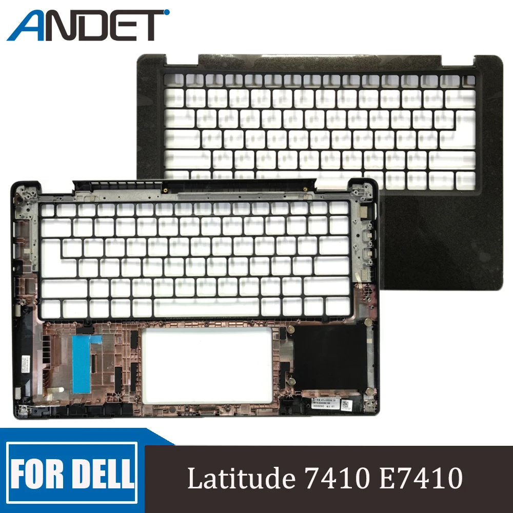 

New Original For Dell Latitude 7410 E7410 Laptop Palmrest Upper Cover Keyboard Bezel Housing Shell Black 00PRV6 0PRV6