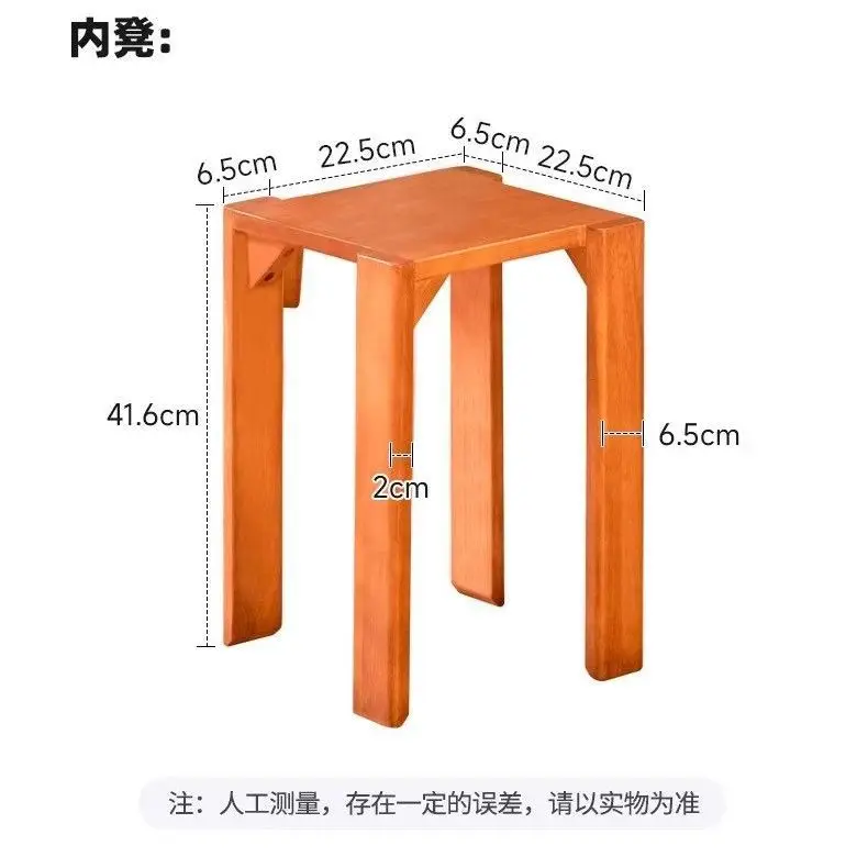 Массив дерева можно штабелировать маленькая скамейка для дома гостиной столовой