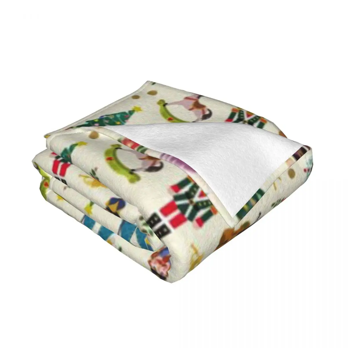 Рождественское мягкое Флисовое одеяло