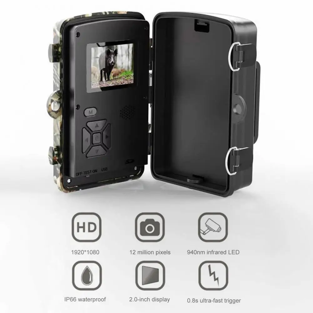 Камера для дикой природы изящное изображение легкая Чувствительная охотничья тропа камера для охоты