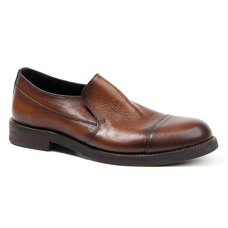 

Genuine Leather Men Designer Shoes Loafer Shoes Driving Shoes Soft All-match Cowhide Mens Casual Shoes Spring and Autumn Summer