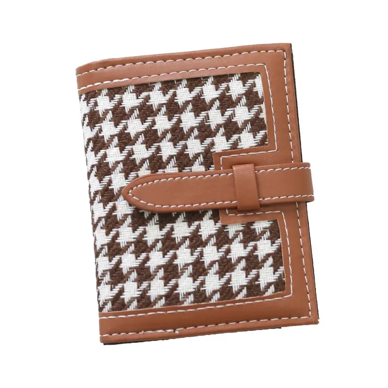 Кошелек с леопардовой краской короткий из искусственной кожи модный тонкий