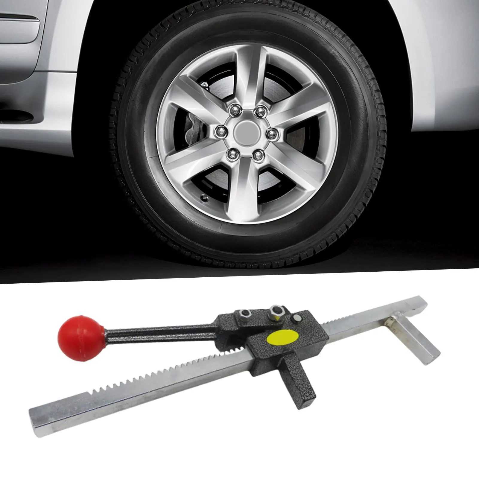 

Portable Bead Breaker Tool Tire Changer Manual Tire Expander Anti-slip Hard Tooth Design Tire Changer for Home Garage