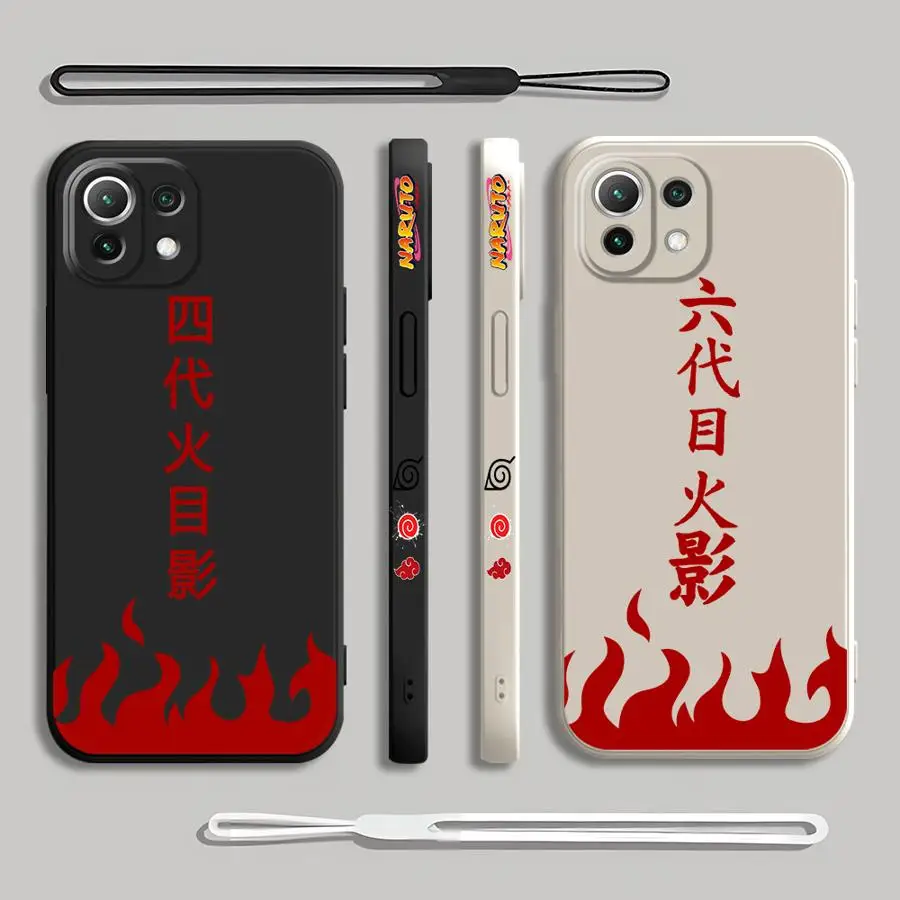 Hokage Minato for Xiaomi Mi 11 Lite 12 13 10T 11T 12T Pro Poco F4 F5 X3 NFC X4 X5 5G Phone Case Soft Cover