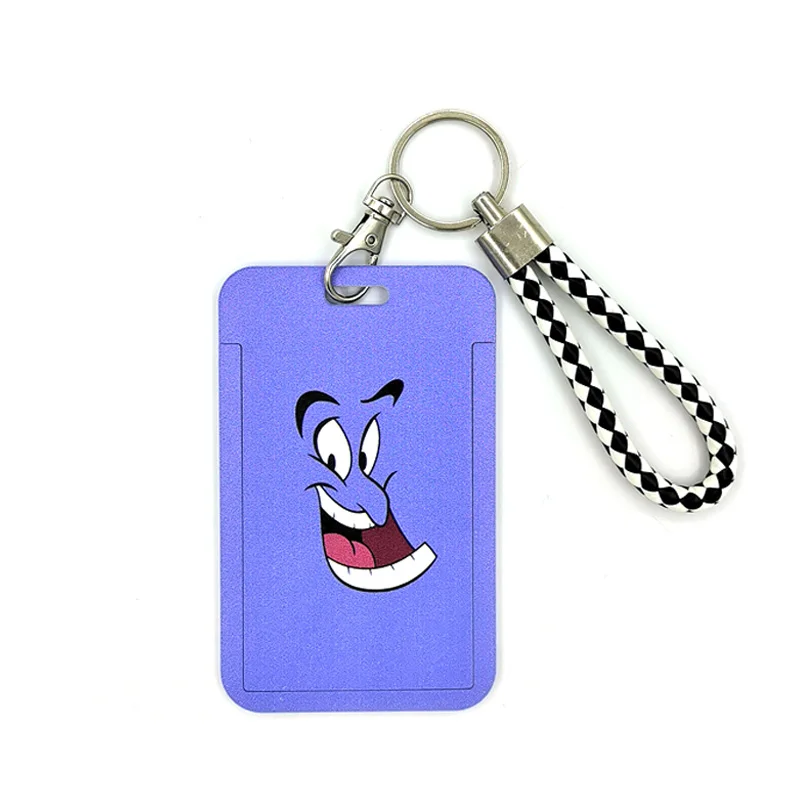 

Aladdin and the magic lamp Cute Card Cover Clip Lanyard Retractable Student Nurse Badge Reel Clips Badge Holder