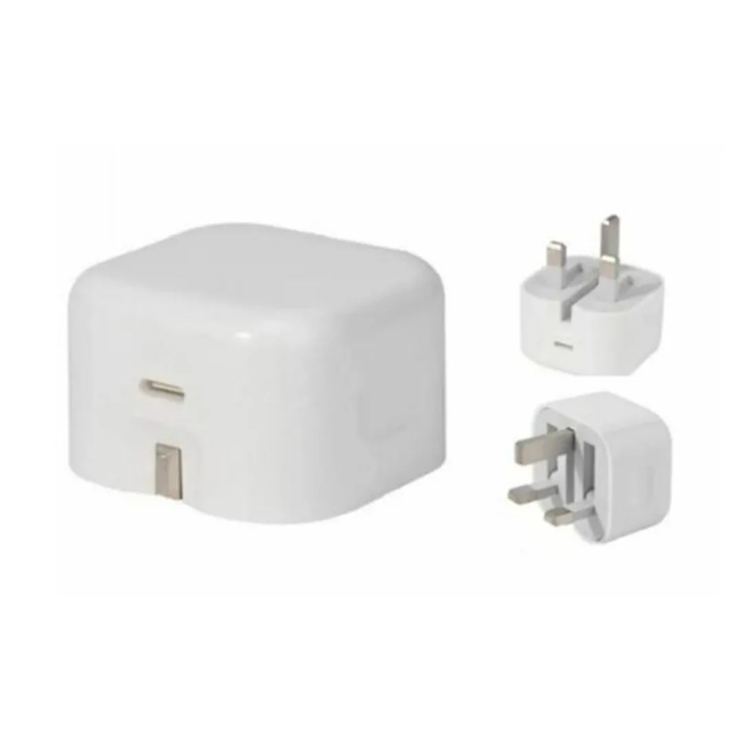 

1pc PD 20W Phone USB-C PD Fast Charger 100-240V UK Plug For Samsung Quick Charger Adapter For Phone 11/12/13 Pro/Pro Max