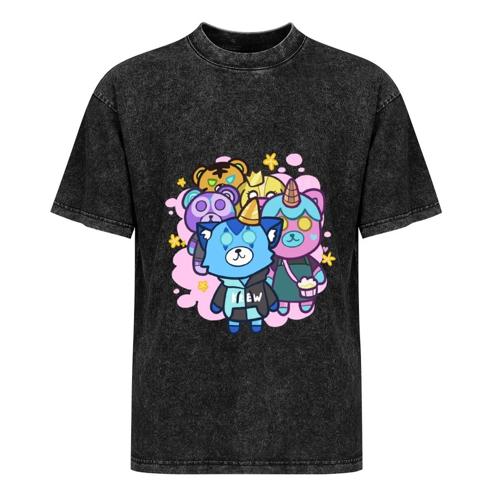 Мужская футболка Krew Plushies Group белая хлопковая