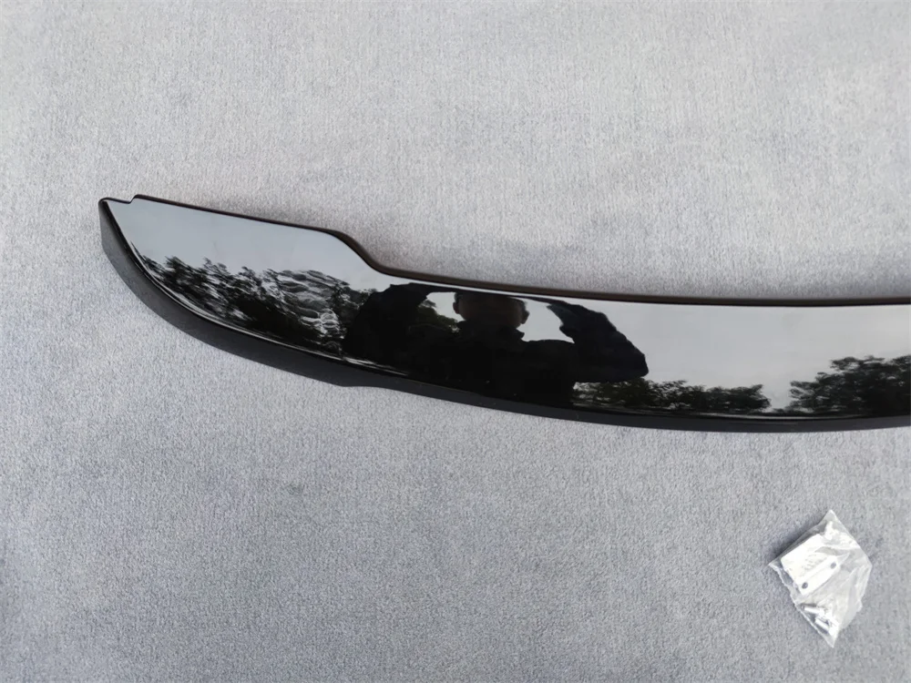 ABS пластиковый Неокрашенный праймер спойлер на задний багажник крыло 2007 2008 2009 2010