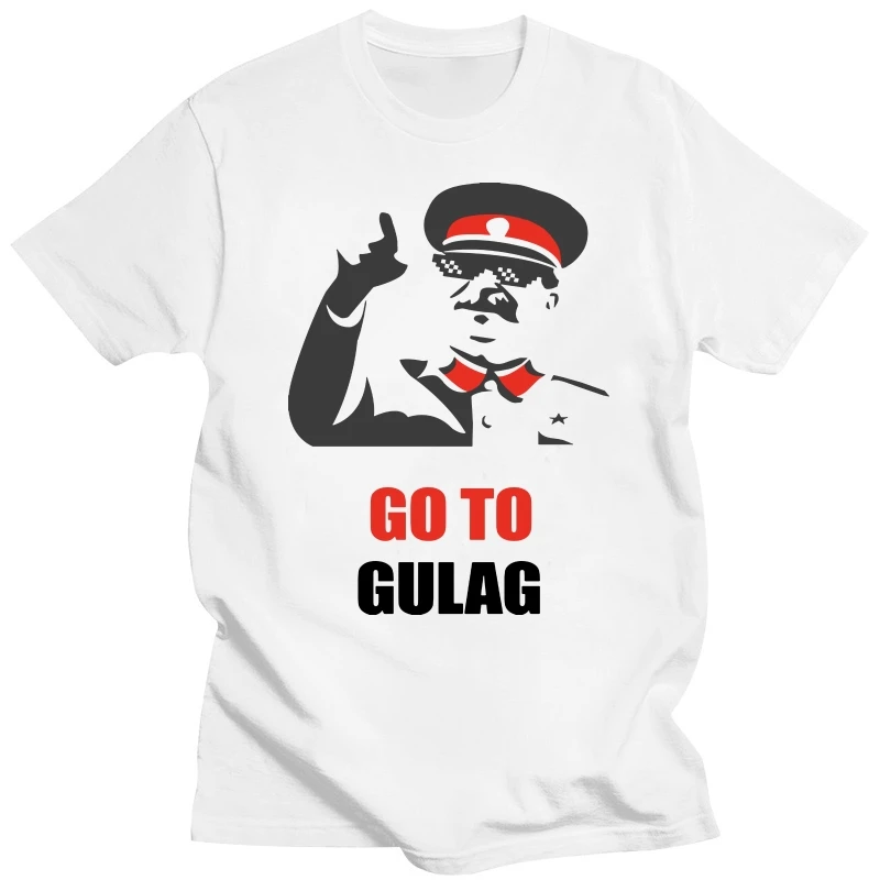 

Exquisite cotton men t-shirts Stalin Go To Gulag Standard Unisex T-Shirt