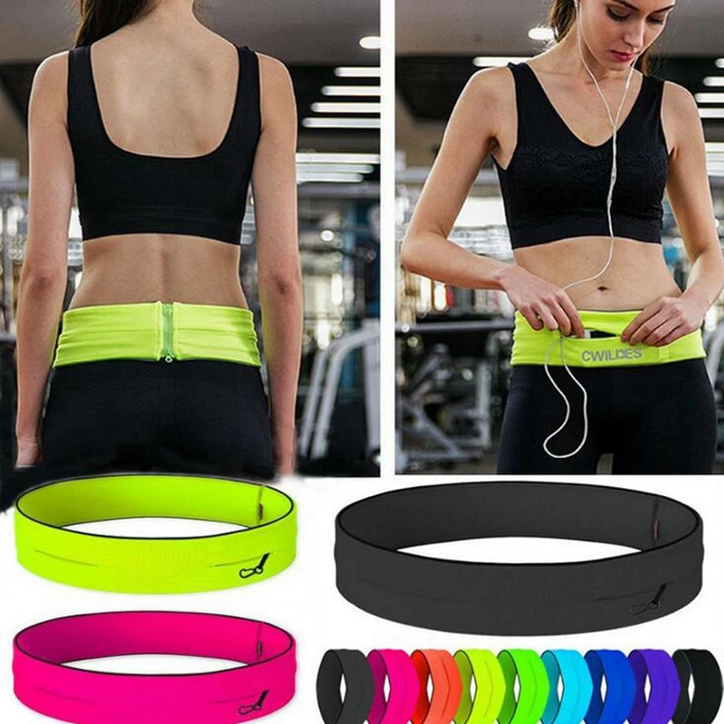 

Fitness Running Belt Gym Waist Pouch Runners Bum Bag Jogging Waist Bag Fanny Pack Crossbody Outdoor Sport Pouch Men Women Hot