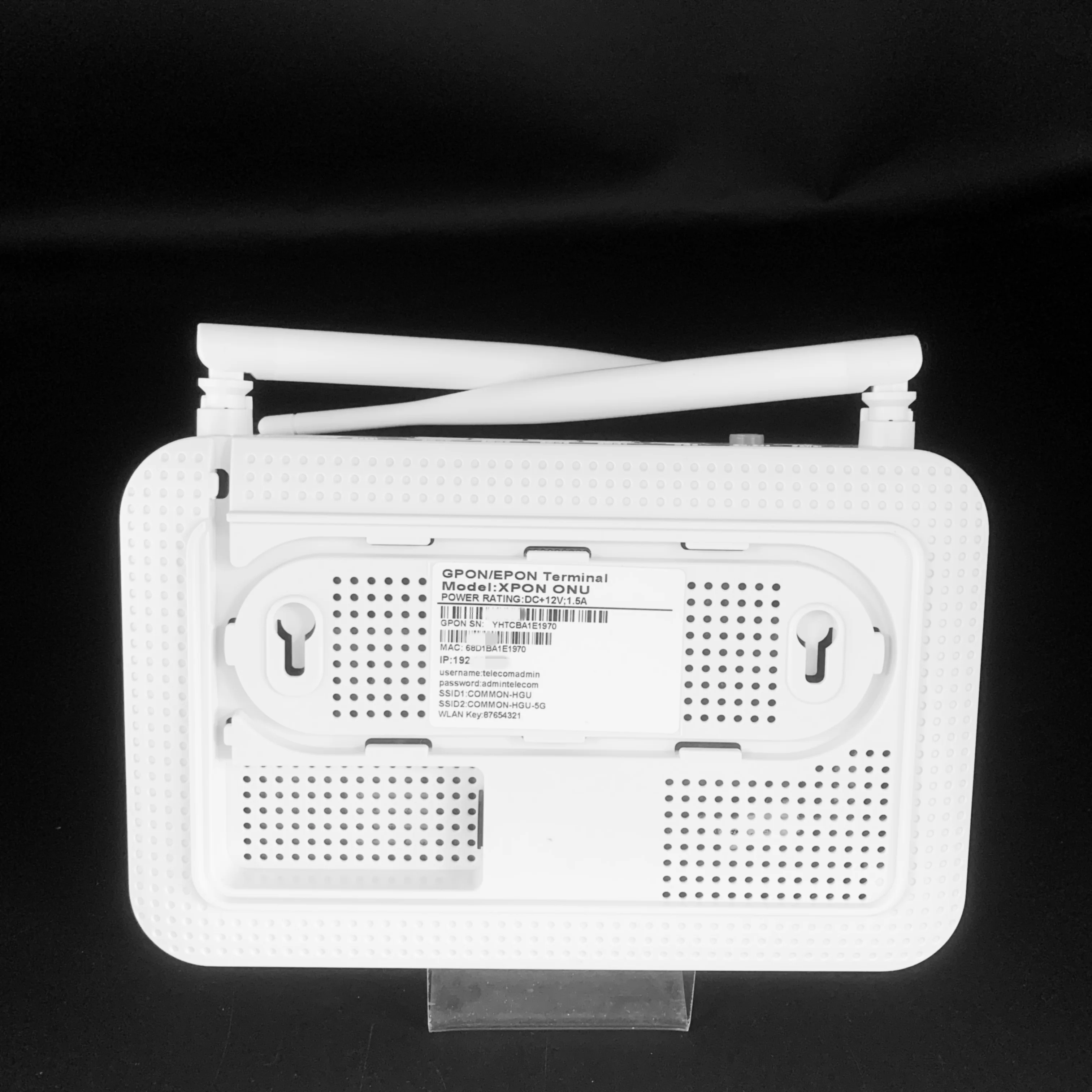Фото Новый onu xpon ONT 1GE+3FE+5DB WIFI 2.4G&5G двухдиапазонный com wifi 5g FTTH оптическое волокно ONT версия epon gpon XPon ONT №3