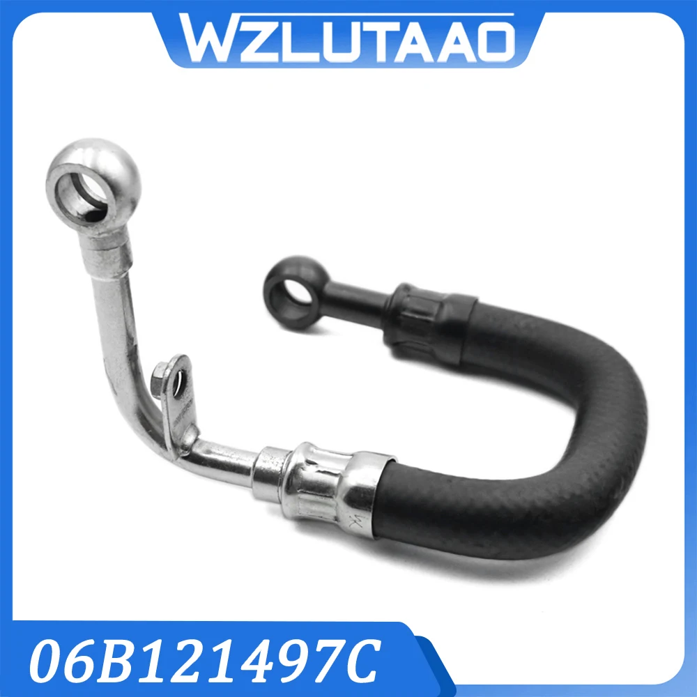 

06B121497C Шланг подачи охлаждающей жидкости турбокомпрессора для Audi A6 S6 A4 B6 B7 S4 VW Passat Skoda Seat 06B121497A 06B121497B 06B121497F