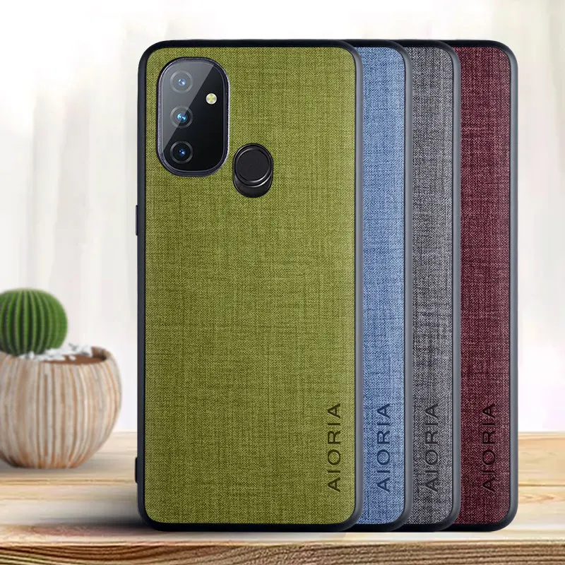 

case for Oneplus Nord N100 case cover,Cross pattern design with TPU+PU 2in1 Material