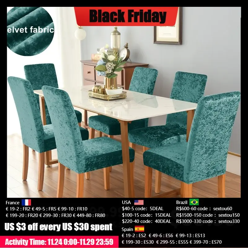 

Однотонные эластичные Чехлы для обеденных стульев, эластичные Чехлы для офисных стульев, чехлы для ресторанов, банкетов, отелей, домашний д...