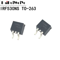 10pcs irf530ns irf530nstrlpbf irf530 f530ns to 263 new ic chipset mosfet mosft to263 three terminal voltage regulator