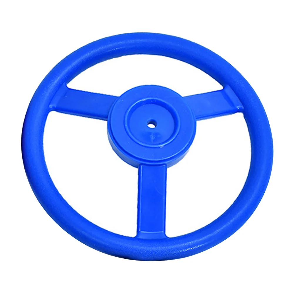 

Pirate Ship Wheel Outdoor Steering Easy Install With Screw Swing Accessory Lightweight Amusement Park Kids Toy Gift Fun Garden