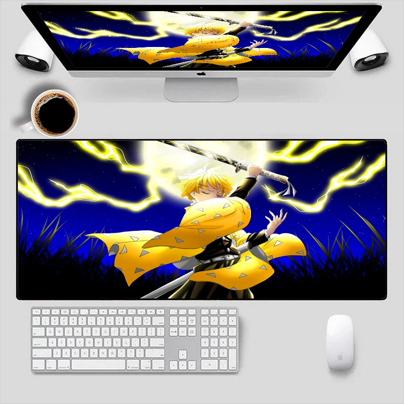 

Hot-blooded Male God XXL Large Mouse Pad Anime Game Home Cool Mouse Pad Notebook Desktop Computer Accessories Anime Desk Pad