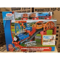 thomas track master series 3 in 1 track adventure set gpd88 little train childrens educational toys for girls boy gift