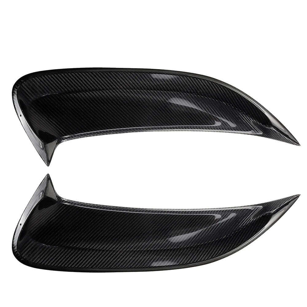 

Pair Real Carbon Fiber Side Vents For Porsche 718 Boxster Cayman Side Air Intakes Vents Auto Accessories Universal