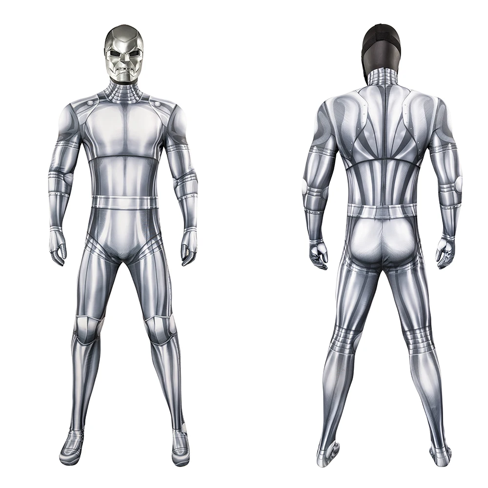 Костюмы для косплея Доктора Дом комбинезон плащ маска полный комплект мужская