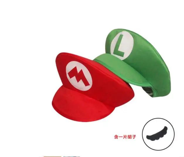 

Anime Super Hat Cap Luigi Bros M L Letter Printed Cosplay Cartoon Baseball hats for Adult Hat Waluigi Wario Odyssey Snapback Cap