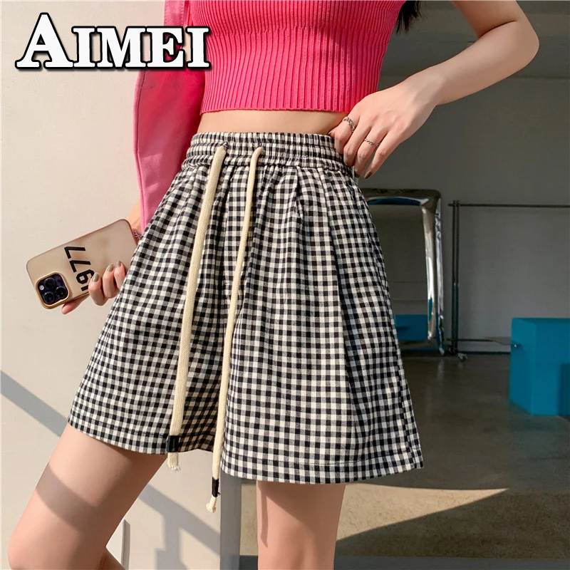 Women's Y2K Clothes Vintage High Waist Baggy Jogger Summer Thin Straight Casual Sexy Shorts Korean Style Clothes 2023 Fashion